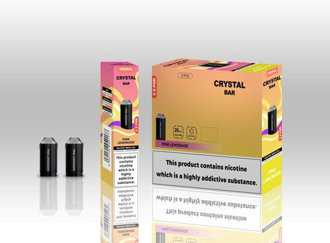 Crystal Bar Original 600 Replacement Pods Pack of 10 - Topvapewholesale
