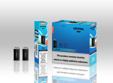 Crystal Bar Original 600 Replacement Pods Pack of 10 - Topvapewholesale