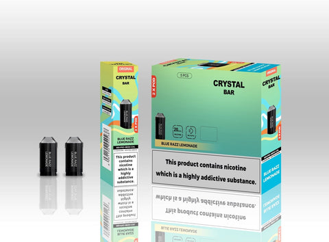 Crystal Bar Original 600 Replacement Pods Pack of 10 - Topvapewholesale