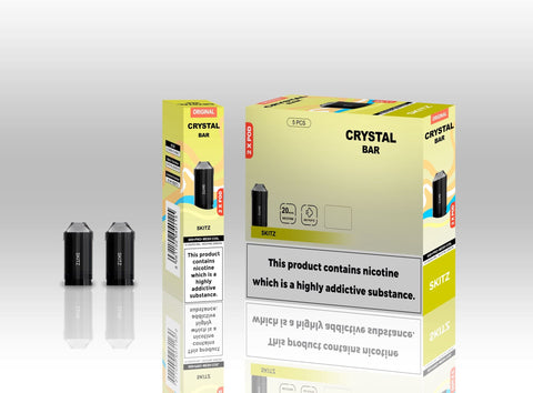 Crystal Bar Original 600 Replacement Pods Pack of 10 - Topvapewholesale