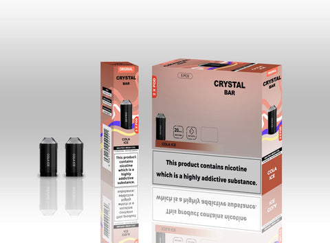 Crystal Bar Original 600 Replacement Pods Pack of 10 - Topvapewholesale