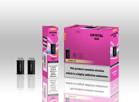 Crystal Bar Original 600 Replacement Pods Pack of 10 - Topvapewholesale