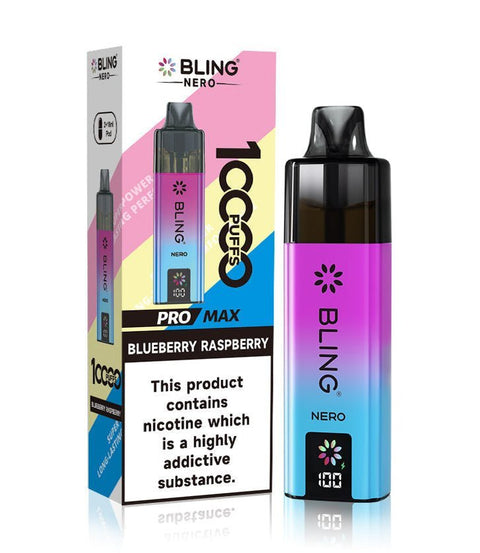 Crystal Bling Nero 10k Vape Kit Box of 5 - Topvapewholesale