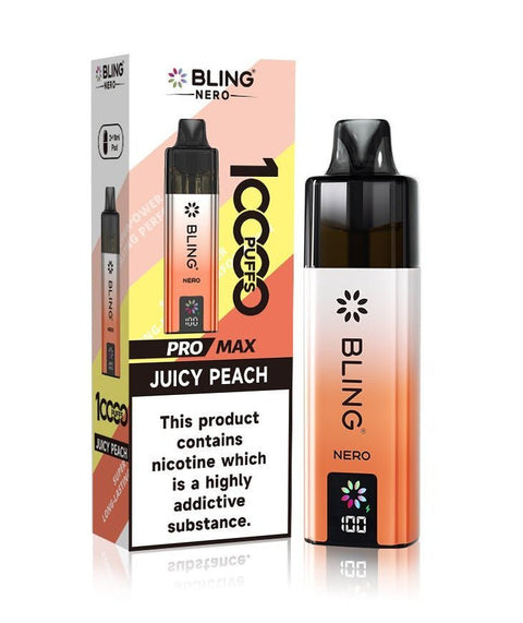 Crystal Bling Nero 10k Vape Kit Box of 5 - Topvapewholesale
