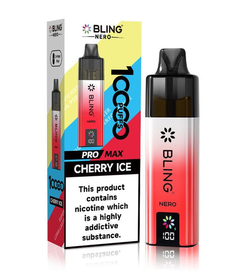 Crystal Bling Nero 10k Vape Kit Box of 5 - Topvapewholesale