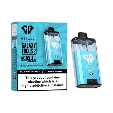 Crystal Galaxy Focus 2 30k Vape Kit Box of 5 - Topvapewholesale