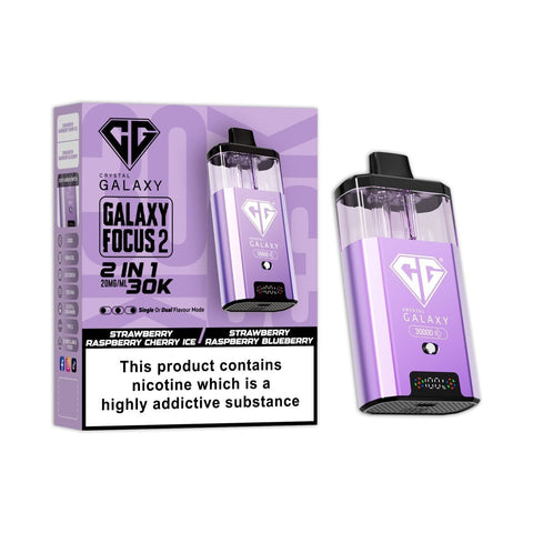 Crystal Galaxy Focus 2 30k Vape Kit Box of 5 - Topvapewholesale