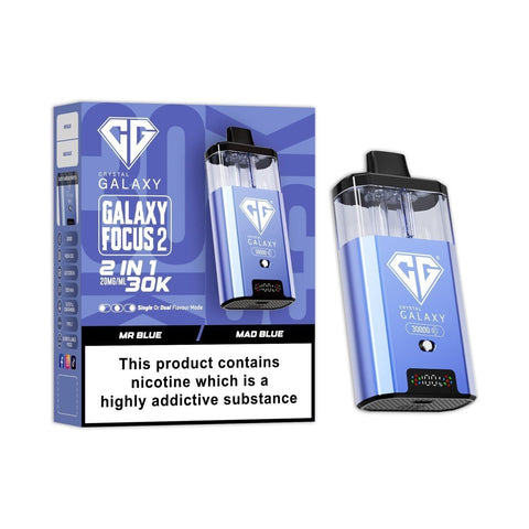 Crystal Galaxy Focus 2 30k Vape Kit Box of 5 - Topvapewholesale