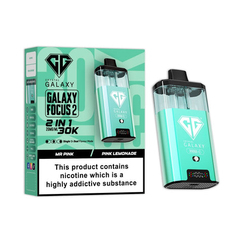 Crystal Galaxy Focus 2 30k Vape Kit Box of 5 - Topvapewholesale