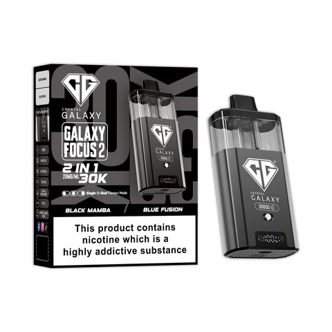 Crystal Galaxy Focus 2 30k Vape Kit Box of 5 - Topvapewholesale