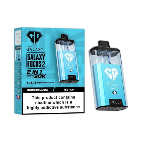 Crystal Galaxy Focus 2 30k Vape Kit Box of 5 - Topvapewholesale