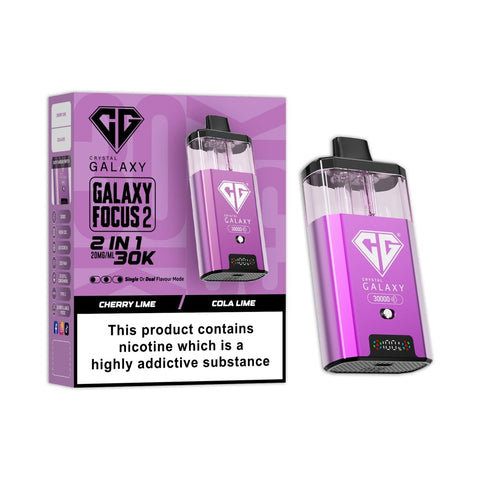 Crystal Galaxy Focus 2 30k Vape Kit Box of 5 - Topvapewholesale