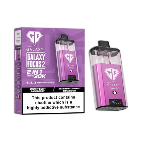 Crystal Galaxy Focus 2 30k Vape Kit Box of 5 - Topvapewholesale