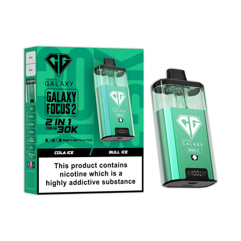 Crystal Galaxy Focus 2 30k Vape Kit Box of 5 - Topvapewholesale