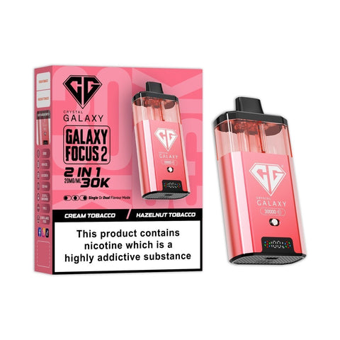 Crystal Galaxy Focus 2 30k Vape Kit Box of 5 - Topvapewholesale