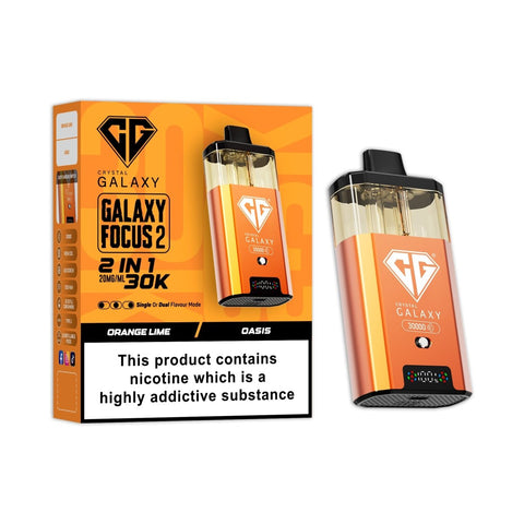 Crystal Galaxy Focus 2 30k Vape Kit Box of 5 - Topvapewholesale