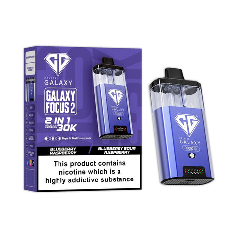 Crystal Galaxy Focus 2 30k Vape Kit Box of 5 - Topvapewholesale