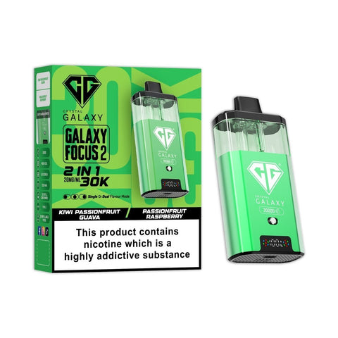 Crystal Galaxy Focus 2 30k Vape Kit Box of 5 - Topvapewholesale