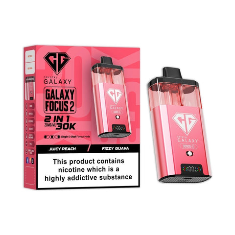 Crystal Galaxy Focus 2 30k Vape Kit Box of 5 - Topvapewholesale