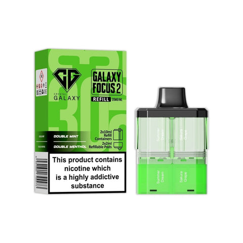 Crystal Galaxy Focus 2 Replacement Pods Pack of 5 - Topvapewholesale