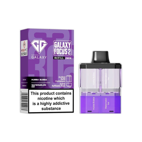 Crystal Galaxy Focus 2 Replacement Pods Pack of 5 - Topvapewholesale