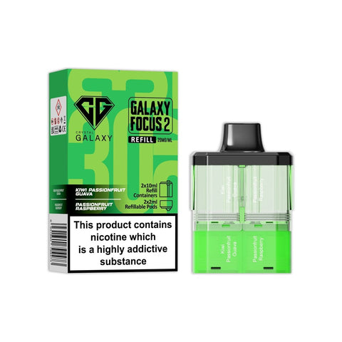 Crystal Galaxy Focus 2 Replacement Pods Pack of 5 - Topvapewholesale