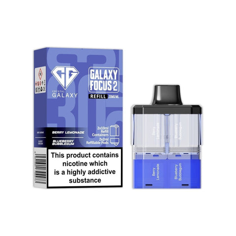 Crystal Galaxy Focus 2 Replacement Pods Pack of 5 - Topvapewholesale