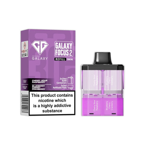 Crystal Galaxy Focus 2 Replacement Pods Pack of 5 - Topvapewholesale