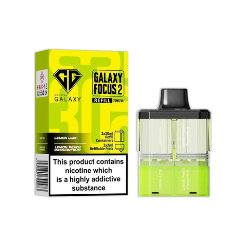 Crystal Galaxy Focus 2 Replacement Pods Pack of 5 - Topvapewholesale