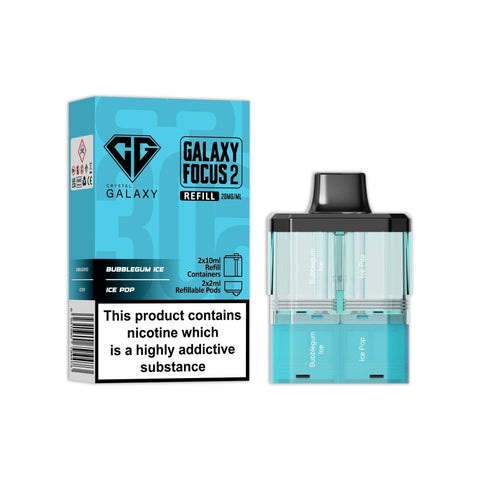 Crystal Galaxy Focus 2 Replacement Pods Pack of 5 - Topvapewholesale