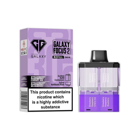 Crystal Galaxy Focus 2 Replacement Pods Pack of 5 - Topvapewholesale