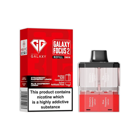 Crystal Galaxy Focus 2 Replacement Pods Pack of 5 - Topvapewholesale