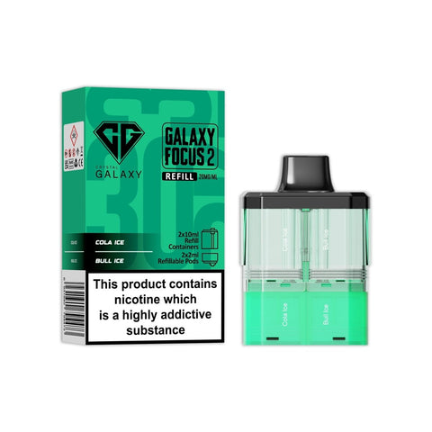 Crystal Galaxy Focus 2 Replacement Pods Pack of 5 - Topvapewholesale