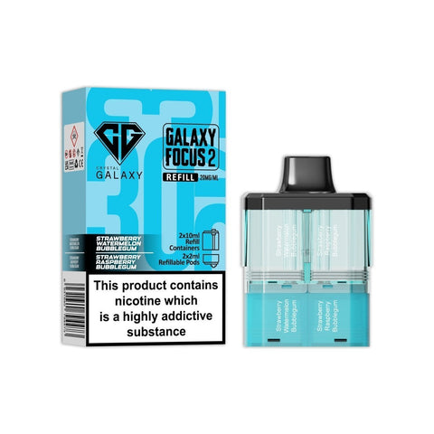 Crystal Galaxy Focus 2 Replacement Pods Pack of 5 - Topvapewholesale