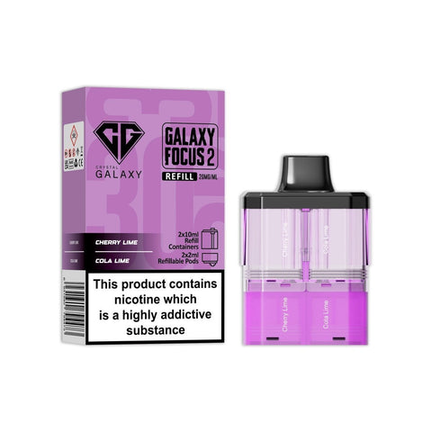 Crystal Galaxy Focus 2 Replacement Pods Pack of 5 - Topvapewholesale