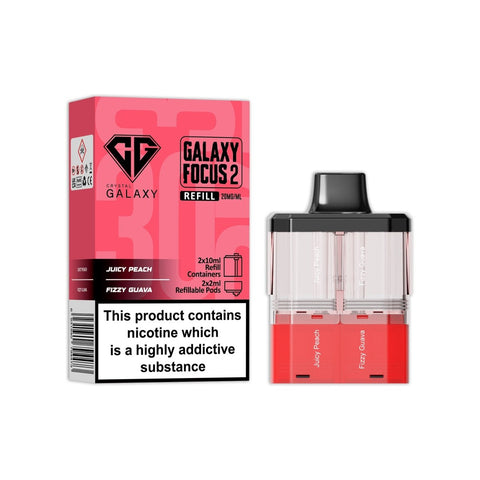 Crystal Galaxy Focus 2 Replacement Pods Pack of 5 - Topvapewholesale