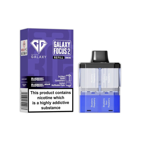 Crystal Galaxy Focus 2 Replacement Pods Pack of 5 - Topvapewholesale