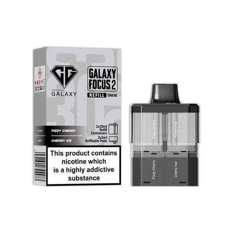 Crystal Galaxy Focus 2 Replacement Pods Pack of 5 - Topvapewholesale