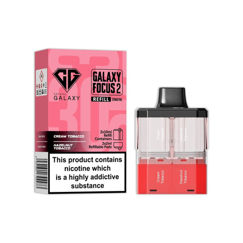 Crystal Galaxy Focus 2 Replacement Pods Pack of 5 - Topvapewholesale