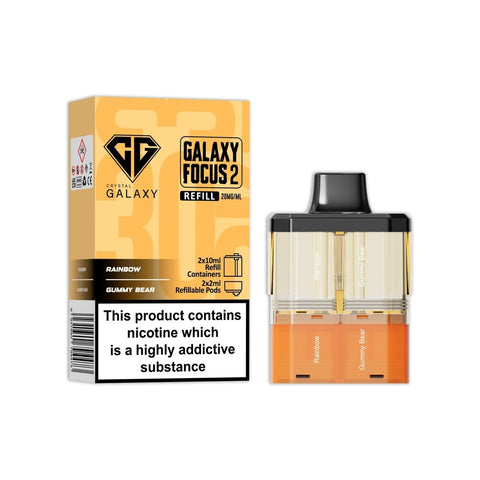 Crystal Galaxy Focus 2 Replacement Pods Pack of 5 - Topvapewholesale