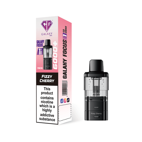 Crystal Galaxy Focus 6000 Refill Pods Pack of 5 - Topvapewholesale
