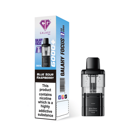 Crystal Galaxy Focus 6000 Refill Pods Pack of 5 - Topvapewholesale
