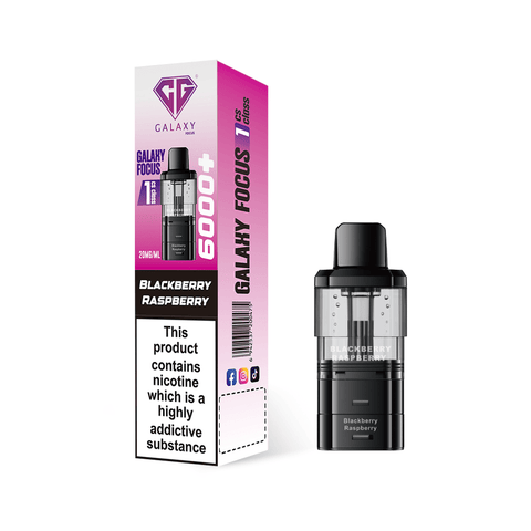 Crystal Galaxy Focus 6000 Refill Pods Pack of 5 - Topvapewholesale