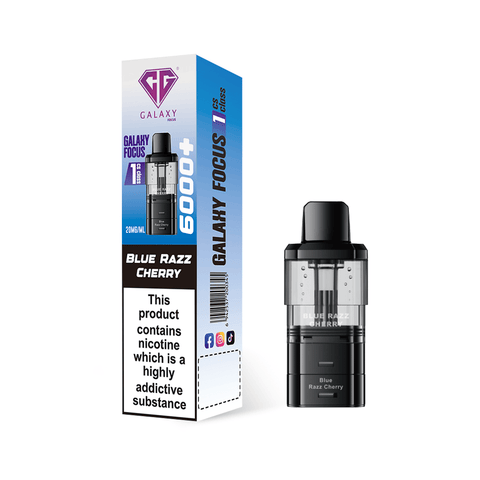 Crystal Galaxy Focus 6000 Refill Pods Pack of 5 - Topvapewholesale