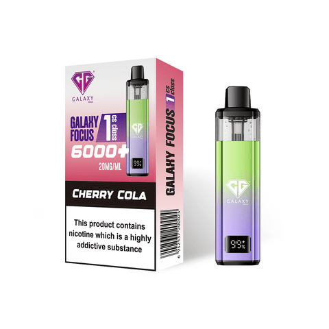 Crystal Galaxy Focus 6000 Vape Kit Box of 5 - Topvapewholesale