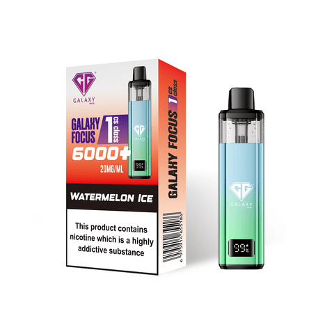 Crystal Galaxy Focus 6000 Vape Kit Box of 5 - Topvapewholesale