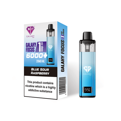Crystal Galaxy Focus 6000 Vape Kit Box of 5 - Topvapewholesale