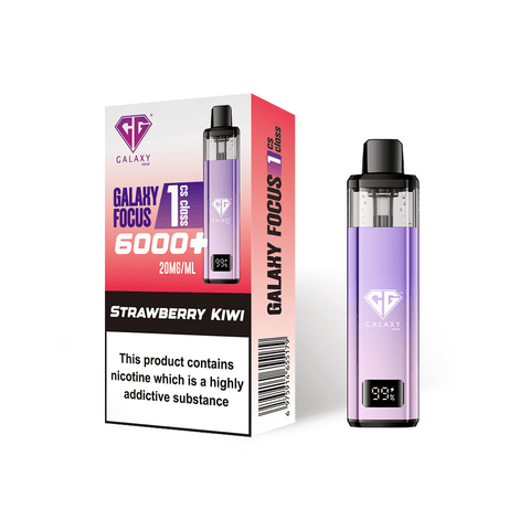 Crystal Galaxy Focus 6000 Vape Kit Box of 5 - Topvapewholesale