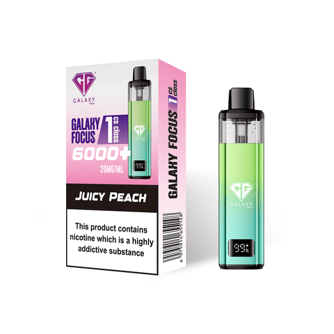 Crystal Galaxy Focus 6000 Vape Kit Box of 5 - Topvapewholesale