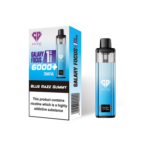 Crystal Galaxy Focus 6000 Vape Kit Box of 5 - Topvapewholesale